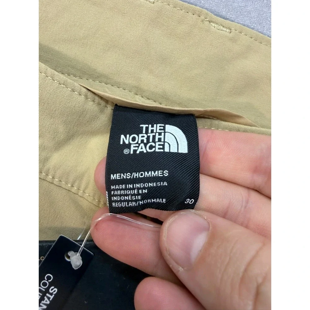 NWT The North Face Men Sprag Khaki‎ Shorts Size 30 Reg